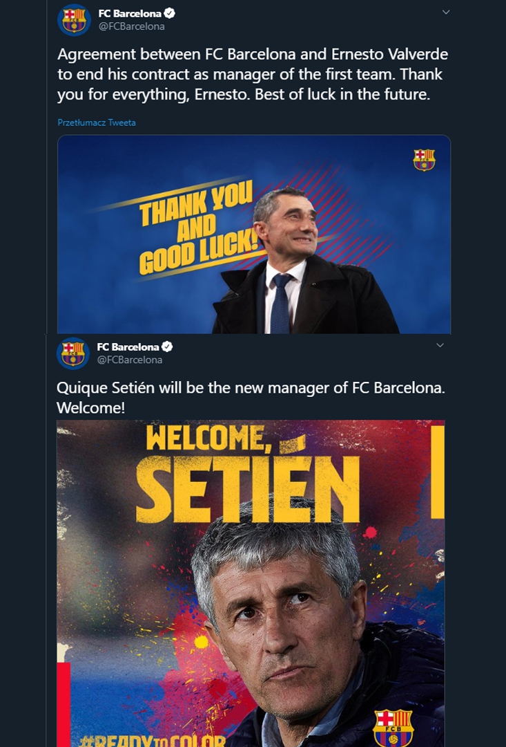 OFICJALNIE! NOWY TRENER FC BARCELONY!